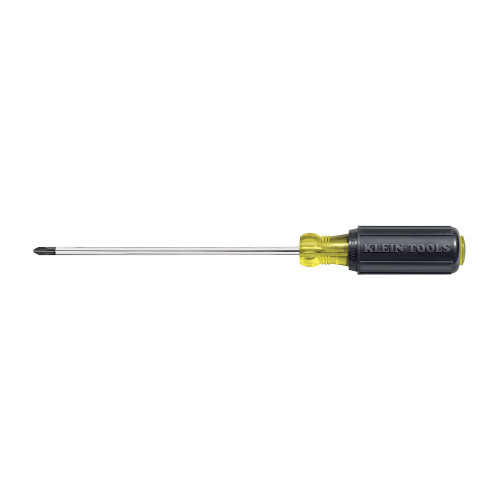 Klein Tools 603-10 #2 Phillips Screwdriver, 10-Inch Round Shank