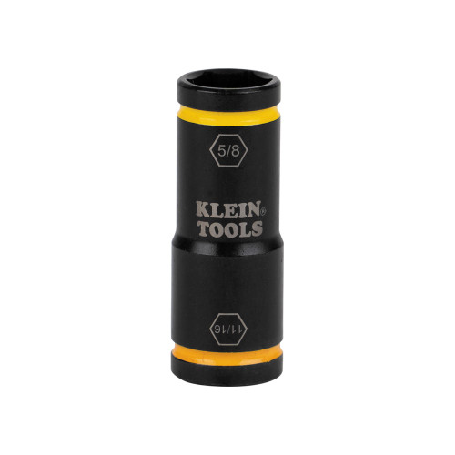 Klein Tools 66075 Flip Impact Socket, 11/16 and 5/8-Inch