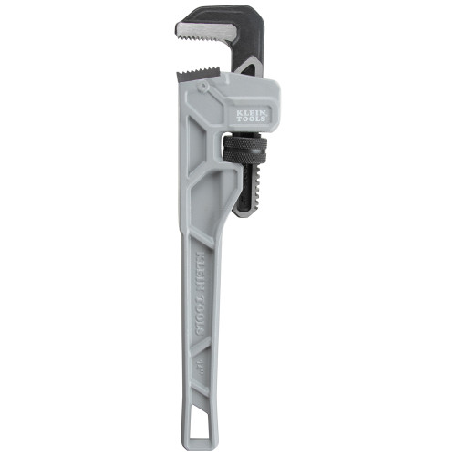 Klein Tools 68224 Adjustable Cast Aluminum Pipe Wrench , 14-Inch