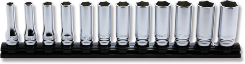 Ko-ken RS3300MZ/12 3/8 Sq. Dr. Socket set 7-19mm 6 point 300mm Z-series 12 pieces