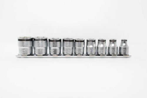 Ko-ken RS3450A/9 3/8 Sq. Dr. Nut-Grip, SAE, Socket Set - 9 pieces
