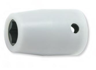 Ko-ken 13400M-17FR 3/8 Sq. Dr. Socket with Plastic Protector 17mm 6 point Length 33.3mm Turnable POM cover
