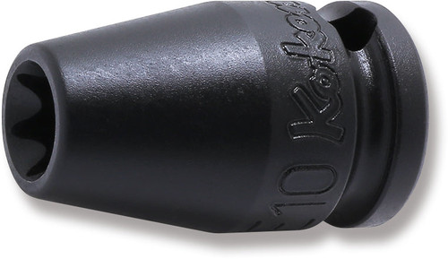 Ko-ken 13425EG-E10 3/8 Sq. Dr. Impact TORX E10 Socket w/ Magnet - Length 32mm
