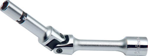 Ko-ken 3342G.150-8 3/8 Sq. Dr. Universal Socket 8mm 6 point Length 150mm For Glow Plug