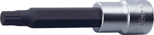 Ko-ken 4010M.120-8(12P) 1/2 Sq. Dr. Bit Socket 8mm Double-Hex Length 120mm For Cylinder head bolt