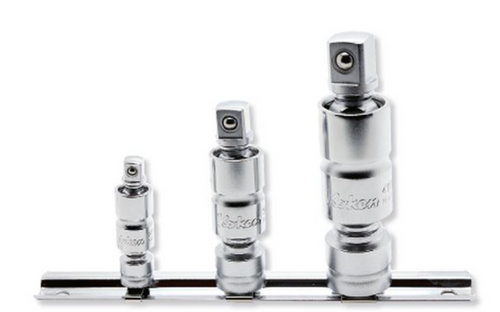 Ko-ken RSX772Z/3 Z-Series Double Universal 3 Piece Set 1/4", 3/8" and 1/2"