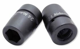 Ko-ken NV16400-26 3/4 Sq. Dr. Socket 26mm 6 point 65mm Sleeve Drive