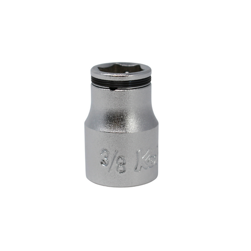 Ko-ken 3450A-3/8 3/8 Sq. Dr. SAE Nut Grip Chrome Socket in 3/8