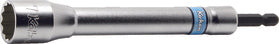 Ko-ken BD008E.165-17(12P) 1/4 Hex Dr. Long Socket 17mm 12 point 165mm