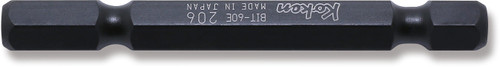 Ko-ken BIT-60E 1/4 Hex Dr. Bit 1/4" For BD042E 60mm