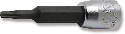 Ko-ken 2025.50-T10 1/4 Sq. Dr. 50mm Long TORX Bit Socket T10