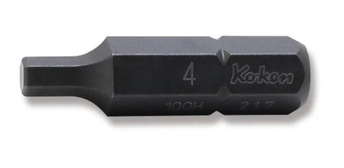 Ko-ken 100H.32-4 5/16 Hex Dr. Bit 4mm Hex Length 32mm