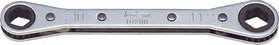 Ko-ken 102NA-7/16X1/2 Ratcheting Ring Wrench 7/16x1/2 6 point Length 145mm