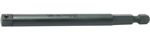 Ko-ken 110-100P 1/4 Hex Dr. Adaptor 1/4 Square Length 100mm Pin type