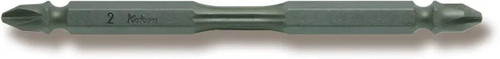 Ko-ken 123PT.100-2 1/4 Hex Dr. Double Ended Bit PH2 Length 100mm Torsion