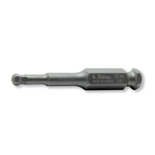 Ko-ken 183H.75-8B 7/16 Hex Dr. Bit 8mm Ballpoint Hex