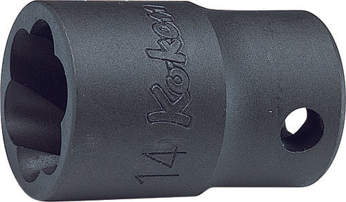 Ko-ken 3127-13 3/8 Sq. Dr. Nut Twister 13mm Length 32mm