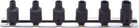 Ko-ken RS2127/6 1/4 Sq. Dr. Nut Twister set 4mm-7mm 6 pieces