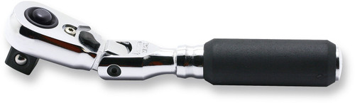 Ko-ken 2726ZB-3/8 1/4" Body 3/8" Sq. Dr. Ratchet Handle 72 teeth Flexible Head Length 114mm Quick Release Z-series