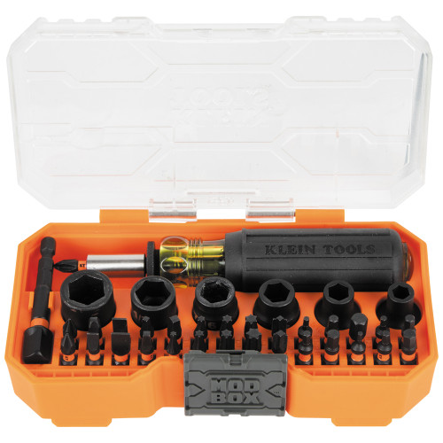 Klein Tools 33805 ProFlex Impact Screwdriver Bit and Socket Set, 38-Piece