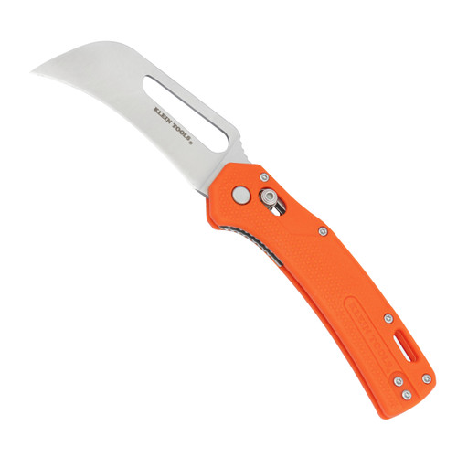 Klein Tools 44056 Pocket Knife, Cable Skinning, Hawkbill Blade