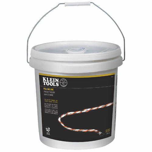 Klein Tools 56110 Poly Pull Line with Orange Tracer 6500-Foot