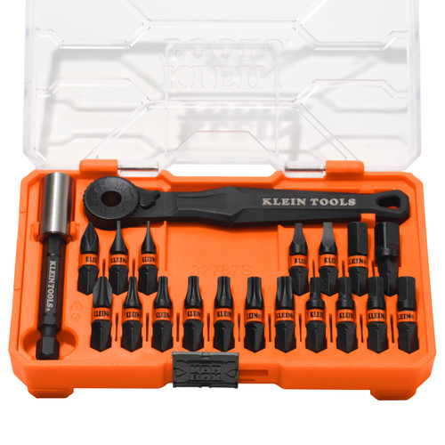 Klein Tools 32787S Proflex Micro Ratchet Impact-Rated Bit Set, 20-Piece