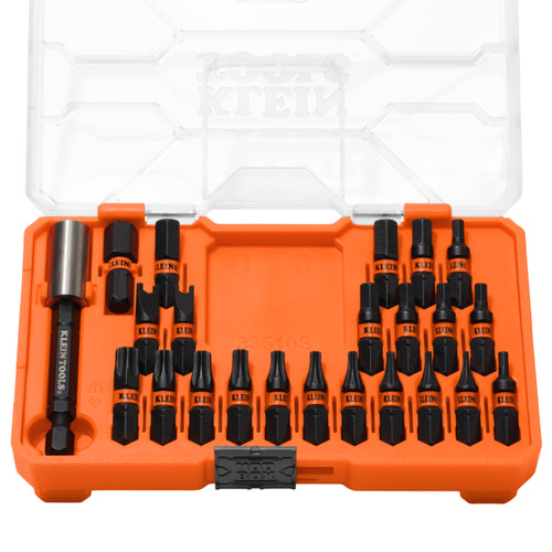Klein Tools 33510S Slim ProFlex Impact-Rated Security Bit Set, 23-Piece