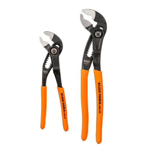 Klein Tools D5052BKIT Quick Adjust Klaw Pump Pliers Set, 2-Piece