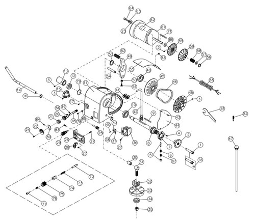 JET JT1-2187 JTM-1254VS With Newall NMS800 3X (Q) DRO, X, Y, & Z Powerfeeds 460V