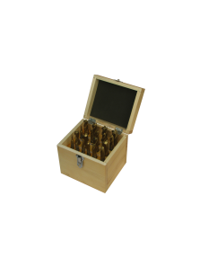 JET JT9-650210 20 Piece Tin-Coated Double End Mill Set