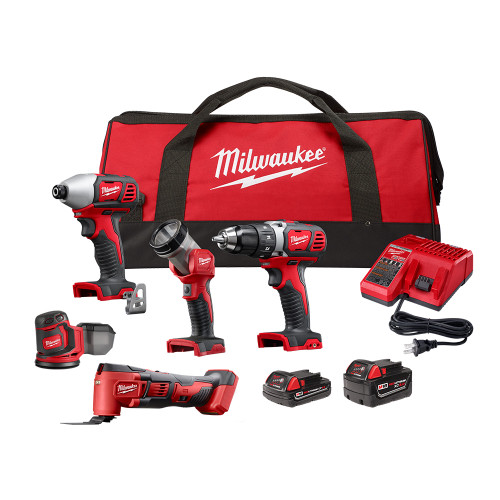 Milwaukee 2691-25MT M18 5 Piece Combo Kit