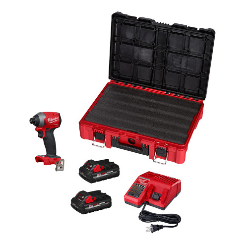Milwaukee 2853-22PO 1/4" Impact Driver Kit w/ PACKOUT