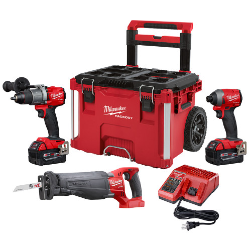 Milwaukee 2997-23SPO 2 Pc Combo Kit w/SAWZALL & PACKOUT