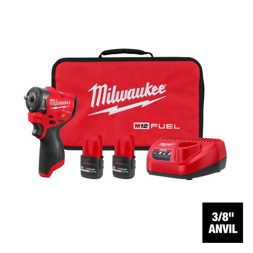 Milwaukee 3049-22 M12 FUEL 3/8" SCIW w/ FR Kit