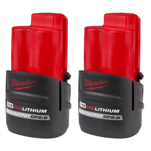 Milwaukee 48-11-2425S M12 HO CP2.5 Battery 2PK