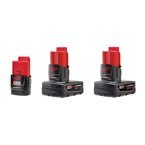 Milwaukee 48-11-2464 M12 3-Pack Battery Kit