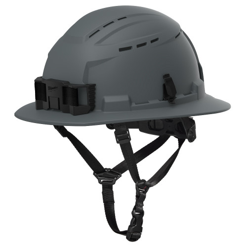 Milwaukee 48-73-1664 GRAY FULL BRIM HELMET VNT CLS C