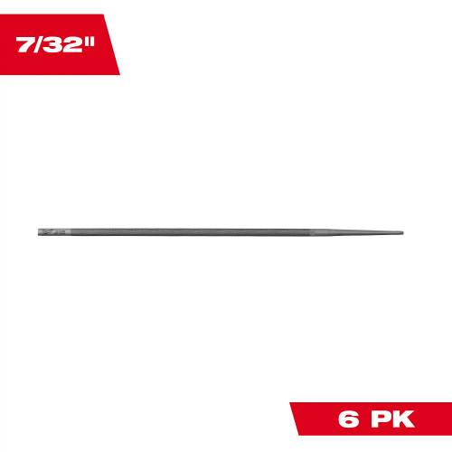 Milwaukee 49-16-2889 7/32" Round File 6pk