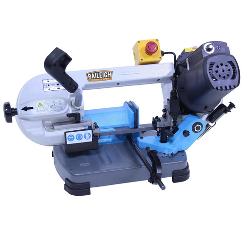 BS-127P-1.0; 110V Portable Metal Cutting Bandsaw, 5" Round Capacity, 90 Degree