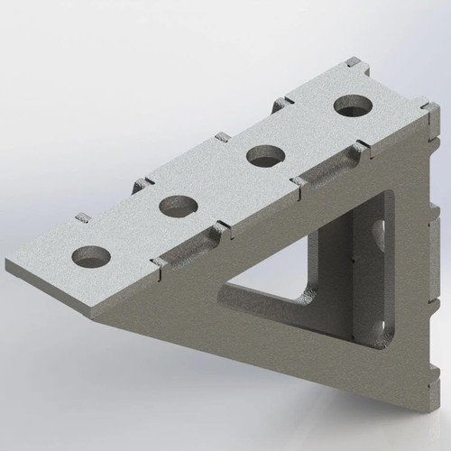 WJT-AB762UW-16 7.75X6X2 Angle Block 16MM Holes