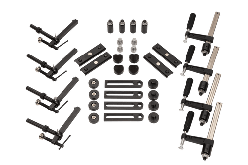 WJT-CSKUW-16, 40 PC Starter Clamp Set for 16MM Tables
