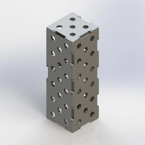 WJT-SB1144UW-16 11.75X4X4" Square Block
