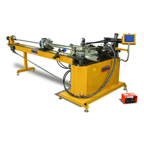 Baileigh Part Number MB-350; 220V 3Ph Mandrel Tube and Pipe Bender. 3" Round Capacity, Touch Screen Operator Interface
