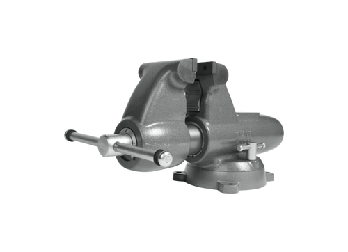 C3, Combination Pipe And Bench 6 in Jaw Round Channel Vise with Swivel Base