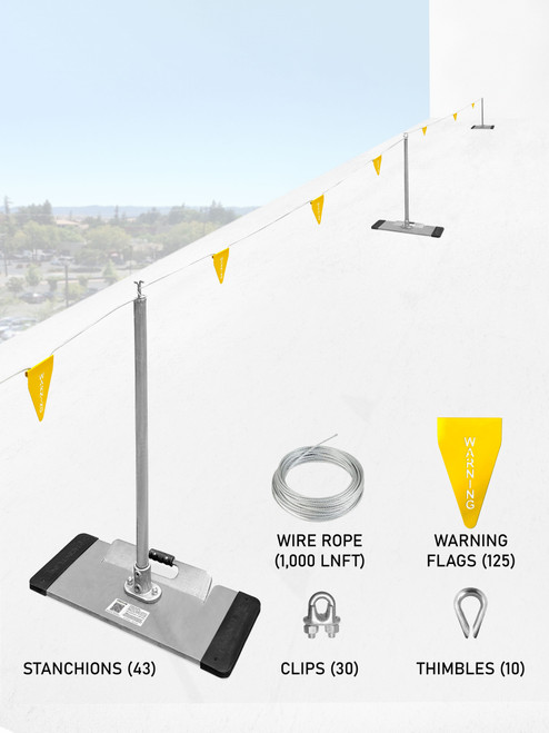 Frontline WLS16-BASE-1000 Frontline WLS16 Warning Line System with Base and Handle