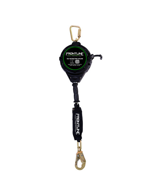 Frontline RPGC30LE Frontline RPGCLE Leading Edge Cable Single Leg SRL with Steel Snap Hook End with Carry on Handle and Tagline