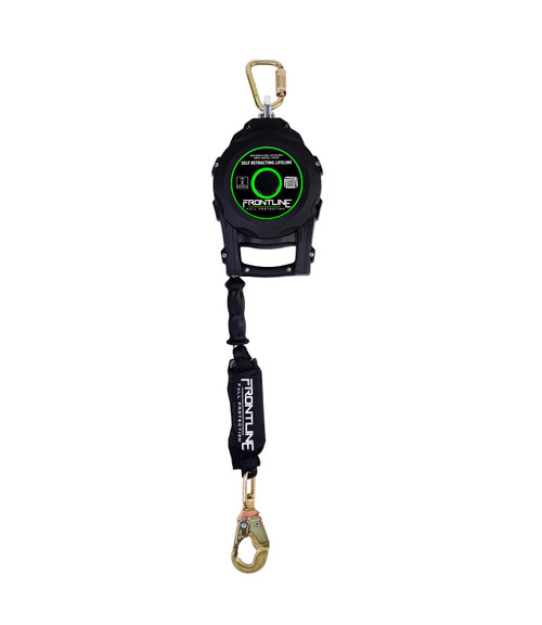 Frontline RPGC50LE Frontline RPGCLE Leading Edge Cable Single Leg SRL with Steel Snap Hook End with Carry on Handle and Tagline
