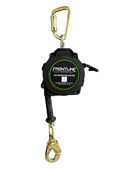 Frontline RPG20 Frontline RPGC Cable Single Leg SRL with Steel Snap Hook End with Carry on Handle and Tagline