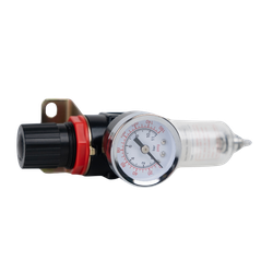 Midland Metal AFR1 Air Line Filter and Regulator, 1/4 in FNPT Inlet x 1/4 in FNPT Outlet, 150 psi Max Working Pressure